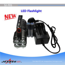 3500lumen Unterwasser-Taschenlampe wiederaufladbare Taschenlampe LED-Taschenlampe Hersteller